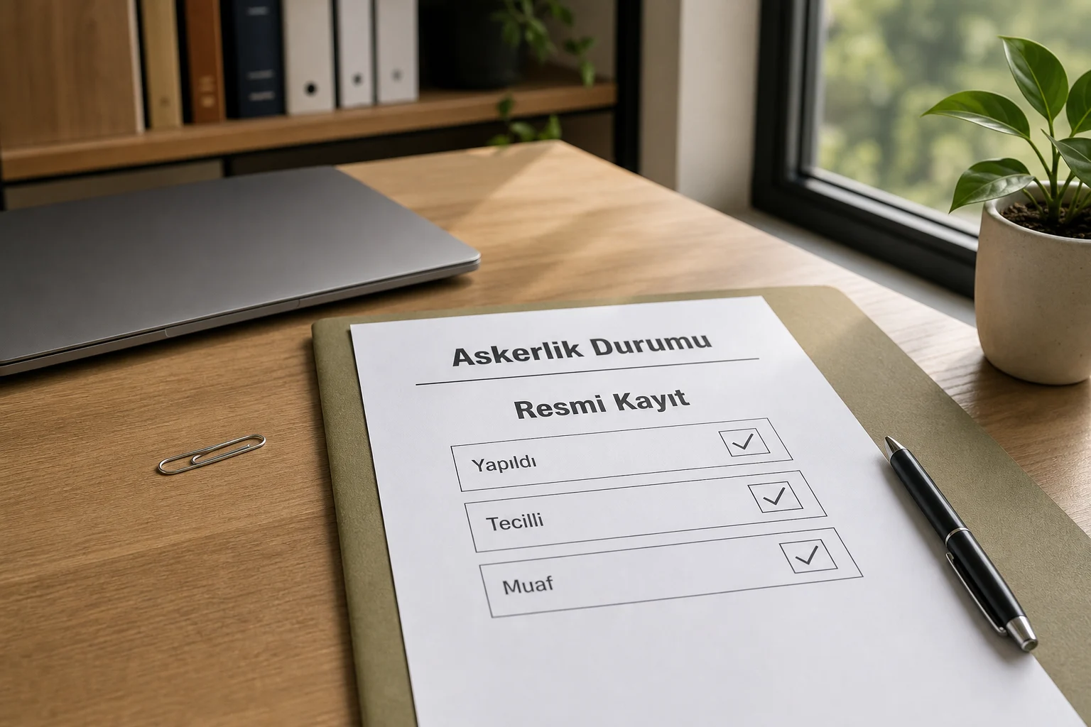 Fotoğraf: Askerlik durum belgesi nedir ve neyi gösterir? - Askerlik Durum Belgesi Nasıl Alınır? e-Devlet ve Şube İşlemleri