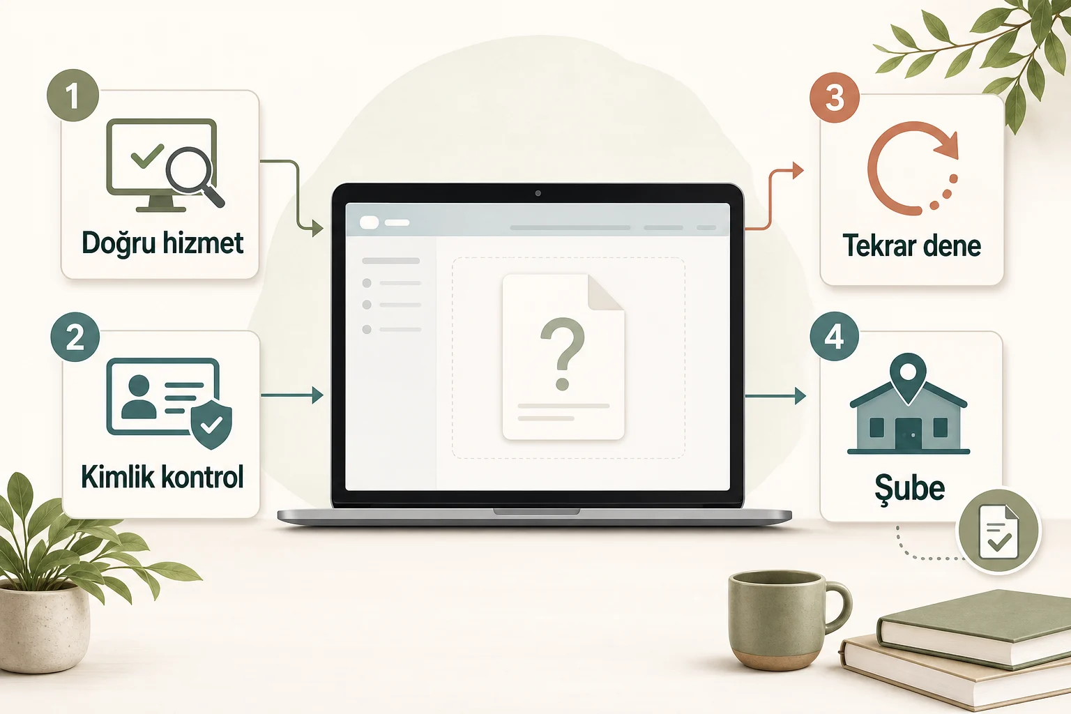 İnfografik: e-Devlet ekranında belge çıkmıyorsa ne yapılmalı? - Askerlik Durum Belgesi Nasıl Alınır? e-Devlet ve Şube İşlemleri