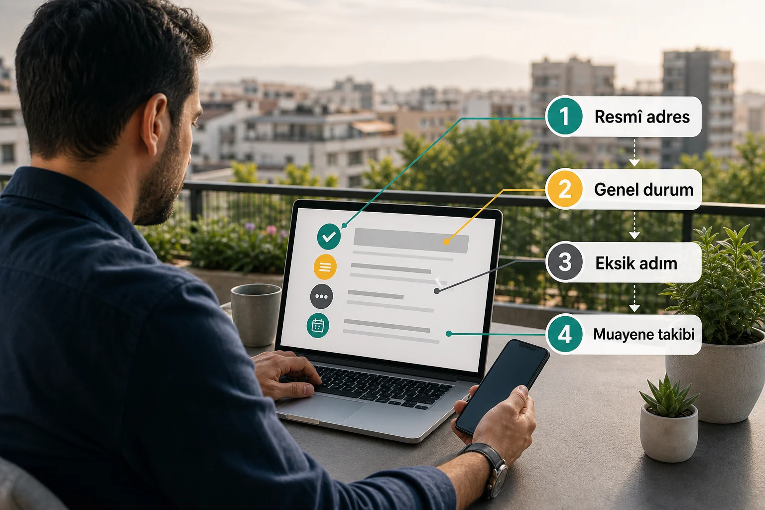 Açıklamalı görsel: e-Devlet Askerliğim ekranında hangi adımlar izlenir? - Askerlik Yoklama Başvurusu Sonrası Ne Olur? İşlem Sırası ve Takip